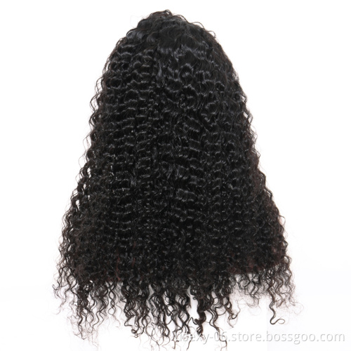 Wholesale Hair Vendors Virgin Brazilian Hair Lace Front Wig Curly Hair Wigs For Black Women